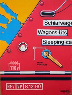 wagon lits poster