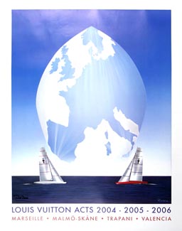 razzia posters vuitton cup