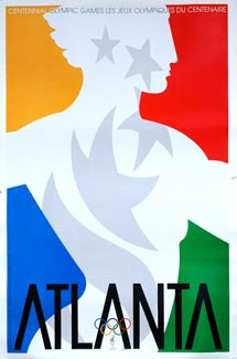 atlanta olympics poster 1996