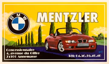 BMW poster